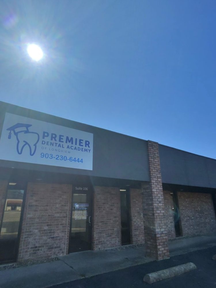The Premier Dental Academy building in Longview, Texas