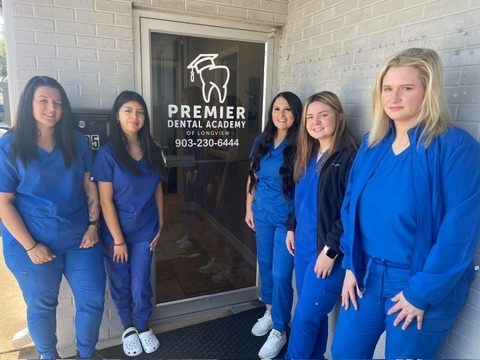 Premier Dental Academy students at the Longview campus