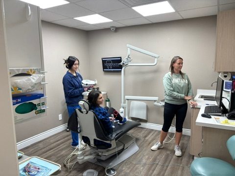 The training operatory at Premier Dental Academy in Longview